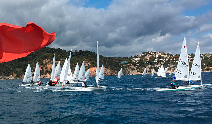 competicion laser calella de palafrugell