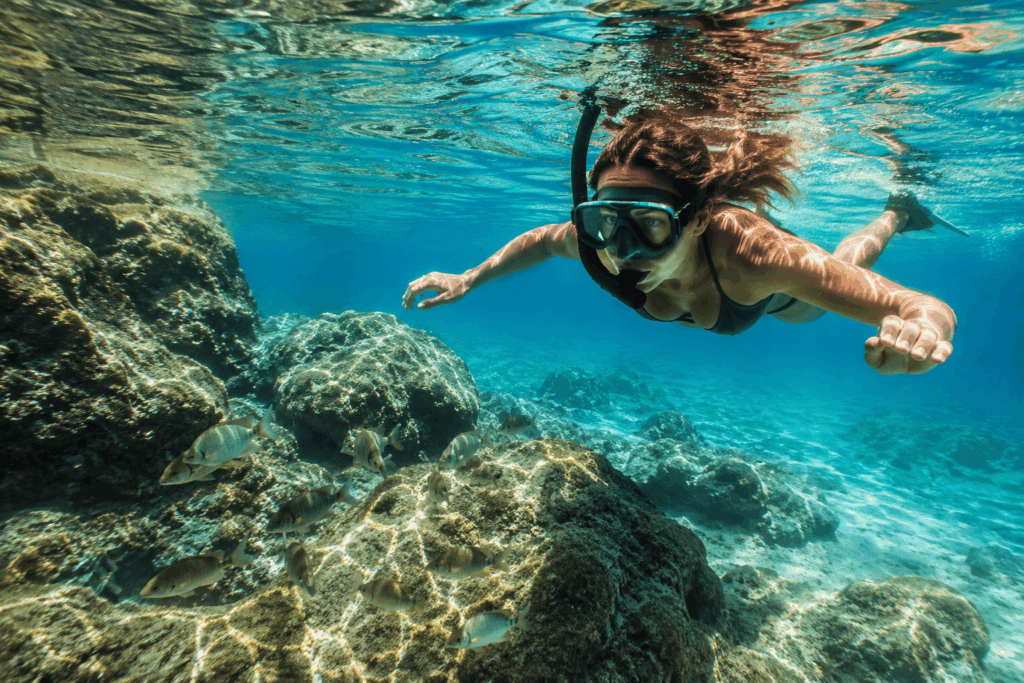 snorkel en la costa brava